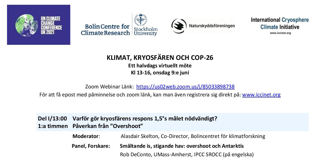ICCI – International Cryosphere Climate Initiative