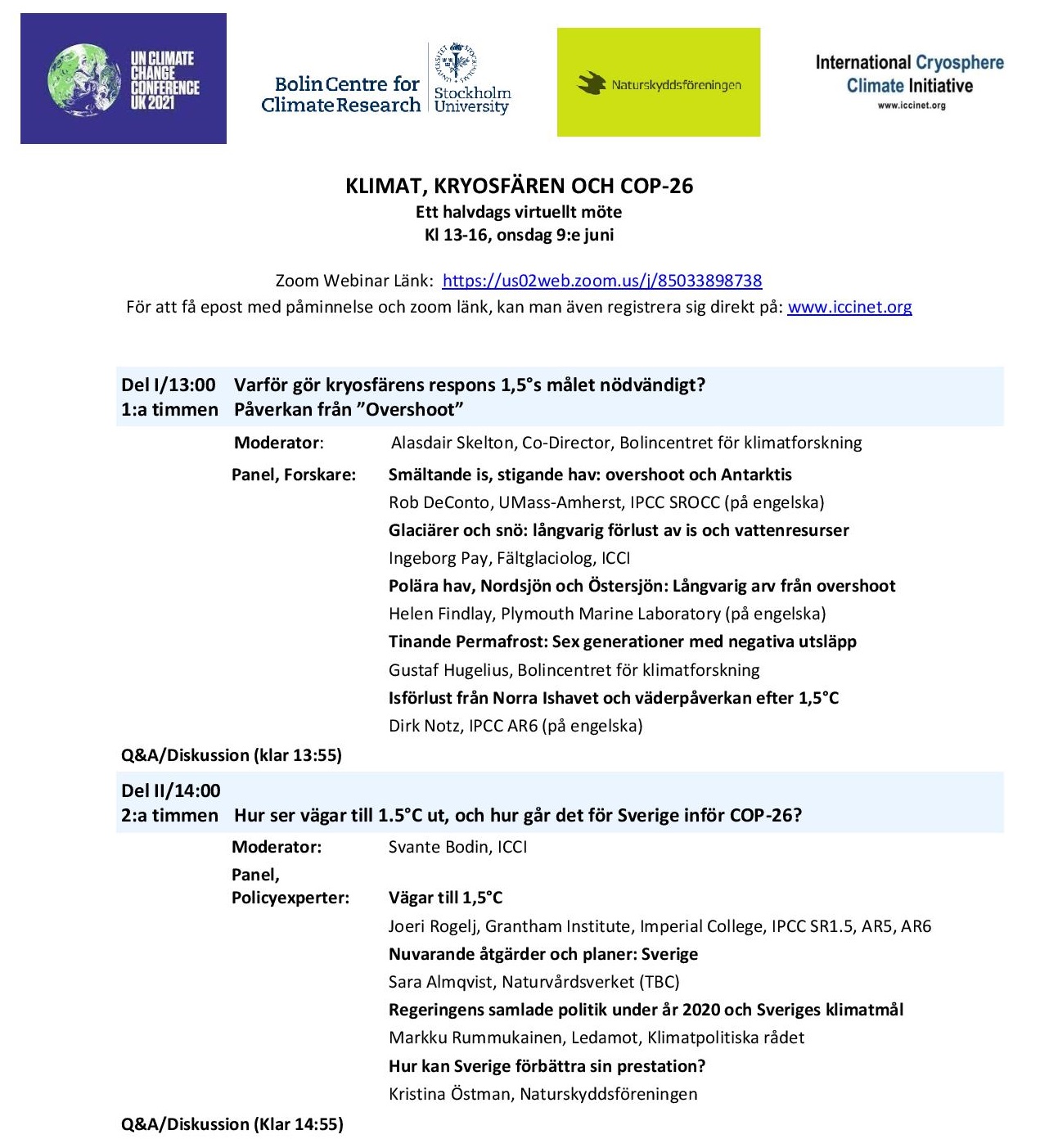 ICCI – International Cryosphere Climate Initiative