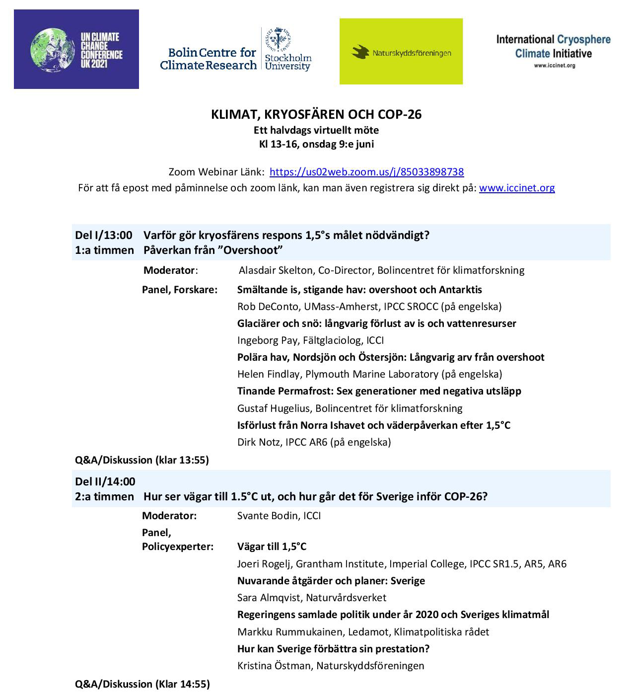 ICCI – International Cryosphere Climate Initiative