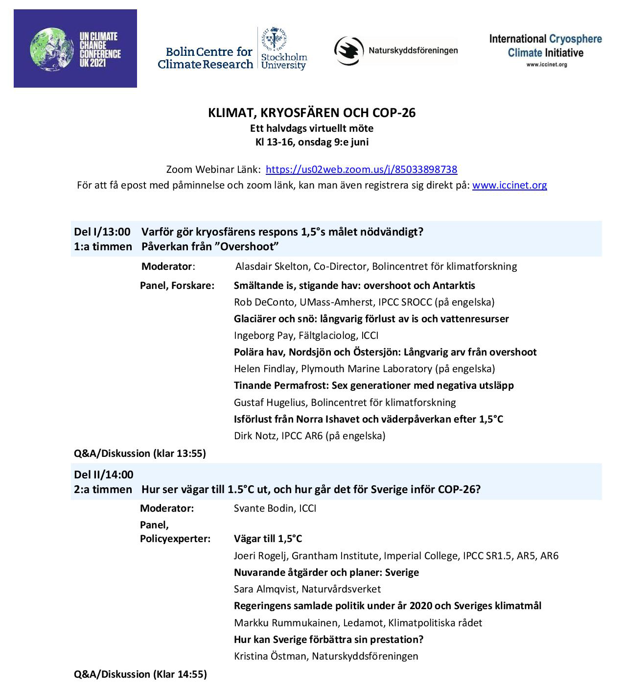 ICCI – International Cryosphere Climate Initiative