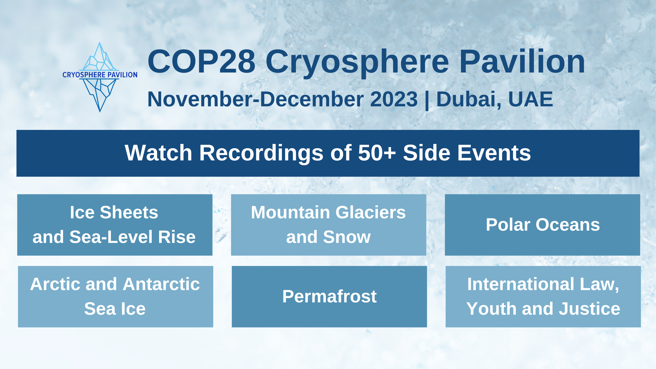 ICCI – International Cryosphere Climate Initiative